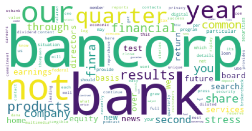 You are currently viewing WordCloud Demo – U.S. Bank Results